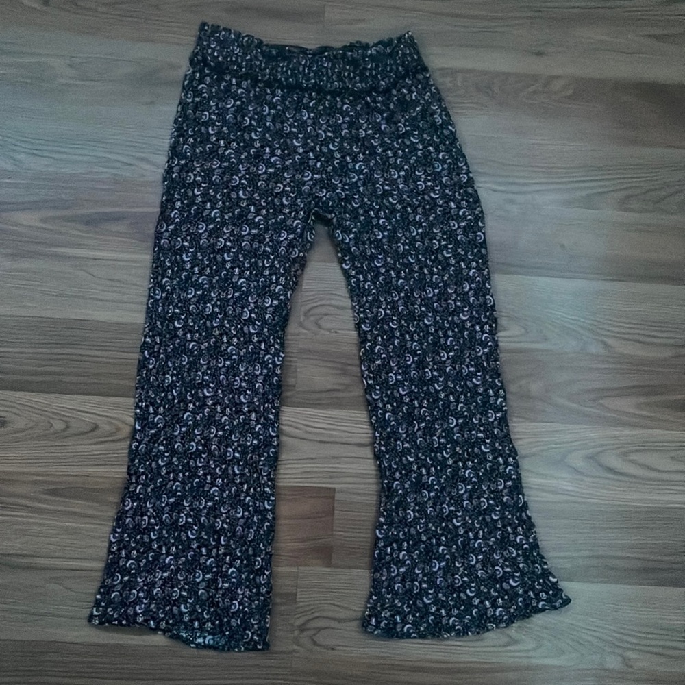 girls flare flowly pants, from target and worn once